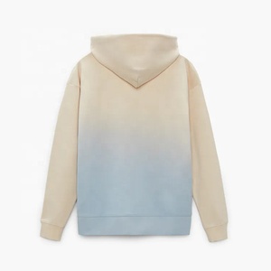 Hoodie coupe-vent unisexe personnalisé avec logo frontal, couleur unie, polyester/coton, haute qualité, effet délavé, idéal pour l'hiver – Vente chaude OEM - Product Image 3