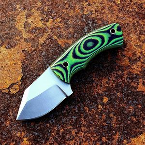 Compact Fixed Blade EDC Knife with G10 Handle Wholesale Outdoor Utility Knife <b>Small</b> Tactical Neck Knife Full Tang Blade - Product Image 5