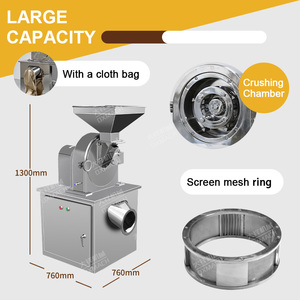 Molino Automático Multifuncional Refrigerado <span class=keywords><strong>por</strong></span> <span class=keywords><strong>Agua</strong></span> LFJ-40B para Moler Polvo de Alimentos como Canela, Anís Estrellado, Maíz, Jengibre y Té - Product Image 2