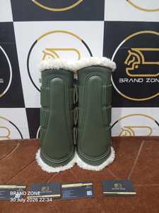 Botas Ecuestres BRAND ZONE de Cuero Patentado para Caballos, Botas Protectoras para Tendones con Neopreno de 8MM y Piel Sintética, Duraderas y Cómodas - Product Image 6