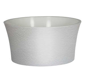 Maceta Redonda de Plástico con Relieve ELF para Arreglos Florales en Interiores y Exteriores, Macetas Modernas de Plástico al por Mayor - Product Image 3