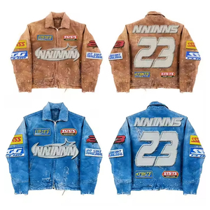 Custom Men <b>Winter</b> Streetwear Varsity <b>Jacket</b> Premium Embroidered Letterman Oem Odm Personalized 100% Wool Worsted Front Logo - Product Image 1