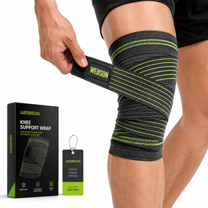 Soporte de Rodilla Webson, Ajustable, Compresión Transpirable, Protección Profesional para Levantamiento de Pesas, Entrenamiento, Fitness, Unisex - Product Image 3