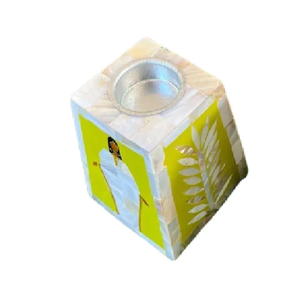 Quemador de Incienso NouraPearl Heritage, Soporte de Incienso de Lujo con Incrustaciones de Madreperla, Diseño de Mosaico Decorativo para una Vida Moderna - Product Image 6