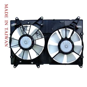 Ventilador de Refrigeración de CA de 12V para TAIWAN, para motores de 2.4L y 6 cilindros, años 01-07, SIN OJOLES DE REMOLQUE, OEM # 16711-28190 - Product Image 1