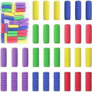 1.5 Inch Comfort Pencil Grip with Soft Foam Writing Aid Grips in 5 Colors-Annular 15 <b>Pc</b> <b>Set</b> - Product Image 1