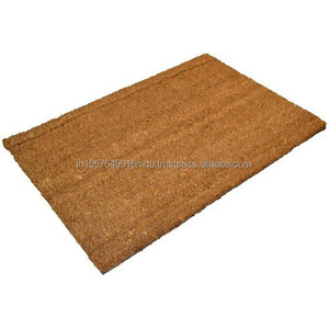 Tapetes de fibra de coco natural rectangulares lisos de 40x60, 40x70, 45x75, 60x90, tapetes para puerta de fibra de coco, calidad de exportación. - Product Image 1