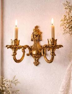 Applique murale décorative offrant un mélange parfait d'élégance, de caractère vintage et de style sophistiqué - Product Image 6