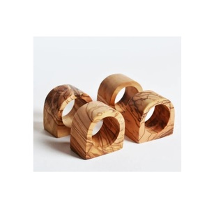 Remarkably Made Wooden Napkin <b>Ring</b> Fashioned To Strengthen Hospitality Coordination With Premium Craft Standards - Product Image 1