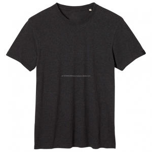 Costumes 100% qualité d'exportation, t-shirt uni en coton biologique 100% pour homme, prix bas, t-shirt personnalisé de marque - Product Image 3