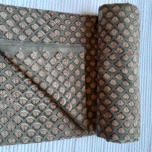 Tissu en coton de haute qualité imprimé au bloc, vendu au mètre, pour sacs de vêtements et accessoires de literie, tissu brut polyvalent pour la rénovation - Product Image 1