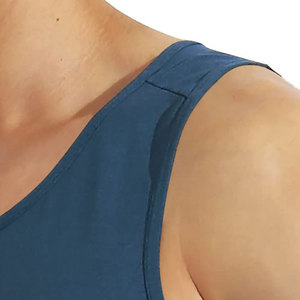 Débardeur pour homme en polyester tricoté respirant, couleur unie, col rond, vêtement décontracté - Product Image 2