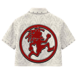 Camiseta Personalizada de Manga Corta para Hombre, Estilo Vintage, Lavada al Ácido, con Gráficos DTG y Pedrería - Product Image 3