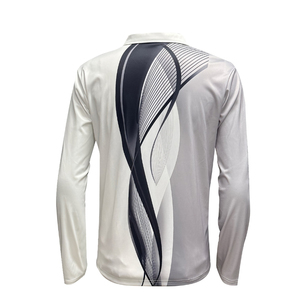 เสื้อเชิ้ตผู้ชายสไตล์ลำลองสำหรับฤดูใบไม้ร่วง พร้อมกระดุม ผ้าถักโพลีเอสเตอร์ระบายอากาศได้ดี แขนยาว ดีไซน์ทันสมัย - Product Image 4