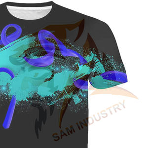 T-shirt pour homme imprimé par sublimation, prix bas, qualité supérieure, nouveau design, fabriqué par le meilleur fabricant. - Product Image 5