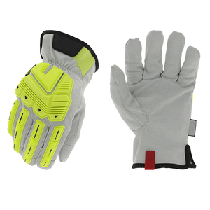 Guantes Mecánicos Personalizados Anti-Impacto de Cuero con Protección TPR para Pesca, Palma Reforzada, Diseño Ergonómico y Muñequera Larga - Product Image 5