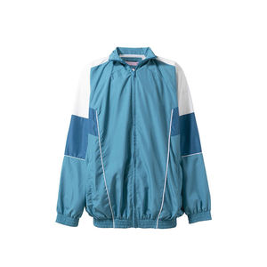 Conjunto Deportivo Unisex con Capucha 2 en 1, Bloques de Color, Cierre de Cremallera Completo, Ligero, Poliéster/Nailon, Ropa Deportiva de Primavera - Product Image 3