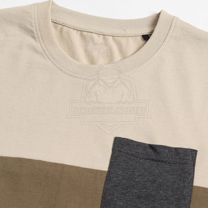 T-shirts pour hommes en tissu polaire 100% coton écologique de haute qualité, taille plus, logo personnalisé, fabrication sur mesure, vente en gros - Product Image 5