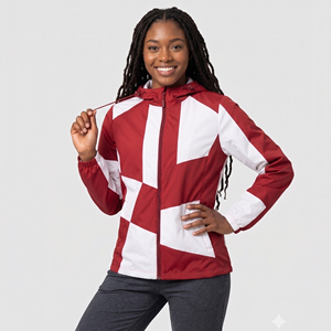 <b>Women</b> <b>Windbreaker</b> Hoodie / <b>Women's</b> Lightweight Rain Hooded / <b>Women's</b> <b>Windbreaker</b> Nylon Waterproof Hoodie - Product Image 1