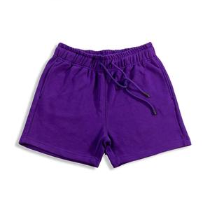 Pantalones Cortos Deportivos Casuales con Logotipo, Ecológicos, Transpirables, de Secado Rápido, de Poliéster/Algodón, Felpa Francesa, Cierre con Cordón, para Hombre - Product Image 1