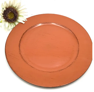 Copper Dinner Charger <b>Plate</b> Copper Eco-Friendly Handmade Charger <b>Plate</b> Engraving Washable Customized Sale - Product Image 3