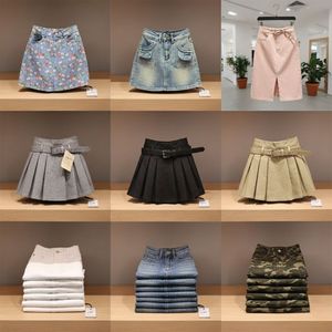 Faldas Largas Personalizadas al por Mayor con Logotipo para Mujer, Ropa Casual de Algodón, Faldas Largas con Estampado de Moda para Mujer, con Volantes para Otoño - Product Image 2