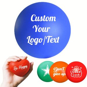 Pelota Antiestrés de PU con Logotipo Personalizado, Juguete Promocional para Aliviar el Estrés, Ideal para Regalos Corporativos - Product Image 2