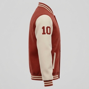 <b>Mens</b> Custom Varsity Letterman Baseball <b>Jacket</b> featuring College Style Design with Patches & Embroidered Preppy Style Autumn Wear - Product Image 2