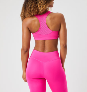 Women Solid Seamless Reversible 1-Piece High Waist Tummy Control Leggings Sports Bra Breathable Quick Dry Active Stretch - Product Image 3