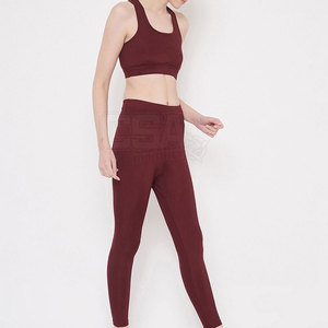 Ensemble de compression pour femmes de haute qualité, tissu extensible respirant, ensemble de vêtements de sport pour la course à pied, l'entraînement et la remise en forme - Product Image 5