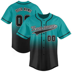 Maillot de baseball personnalisé pour hommes et femmes chemises boutonnées maillot de softball avec nom et numéro S-7XL - Product Image 5
