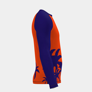 OEM Custom Rash Guard UPF 50+ <b>Compression</b> <b>Shirt</b> for Fitness Running and Outdoor Sports - Product Image 2