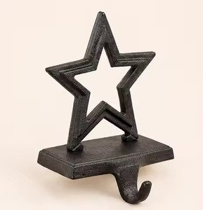 Handmade Metal <b>Stocking</b> Display <b>Holder</b> for <b>Christmas</b> and Winter Decorations - Product Image 1