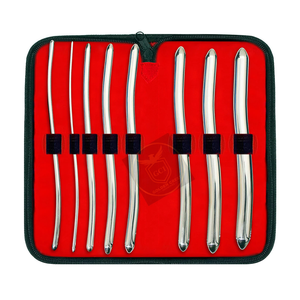 Sondas Uretrales de Acero Inoxidable de Grado Profesional de Alta Calidad, Juego de 15 Piezas, Autoclavables, Instrumentos Quirúrgicos Manuales Reutilizables - Product Image 4