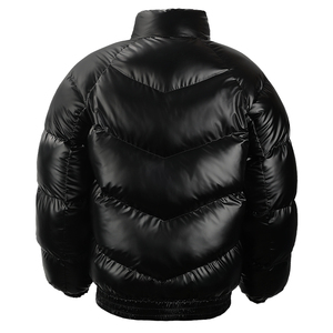 OEM ODM Serviced High Quality Made <b>Men</b> Bubble <b>Jacket</b> Custom Logo Design <b>Canvas</b> Fabric High Street Style <b>Men</b> Bubble <b>Jacket</b> - Product Image 3