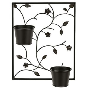 Pot suspendu en métal au design vintage très tendance pour la décoration de terrasse et l'exposition de plantes d'intérieur, taille personnalisable - Product Image 4