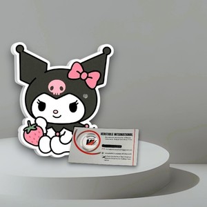 Custom Magnetic Kuromi Tiles Eyelash Extension <b>Tools</b> Butterfly Diamond Heart <b>Square</b> Flower Acrylic Lash Tiles Multifunctional - Product Image 5