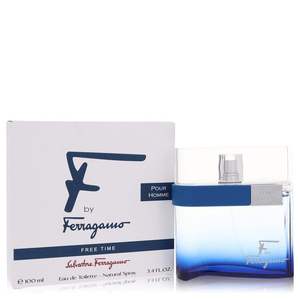 F Free Time Eau de Toilette pour homme, parfum de luxe pour l'homme urbain élégant - Product Image 1