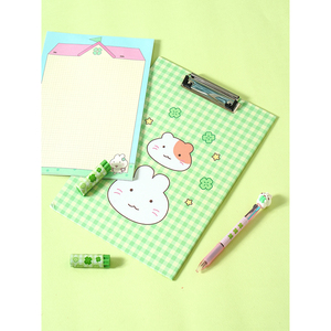 Lluck ที่วางกระดาษ A4คลิปบอร์ดนิ่งที่มีด้ามจับที่นุ่มสบายและดีไซน์ให้ใช้งานง่าย - Product Image 1