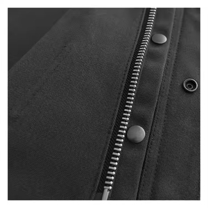 Gilets en cuir véritable pour hommes, personnalisés, respirants, coupe-vent, grande taille, gilets d'hiver pour motards - Product Image 6