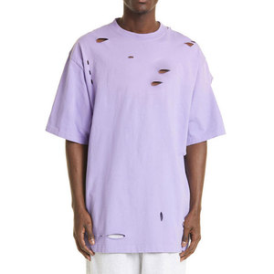 Trend Focused Everyday Clothing With Durable Construction Distressed T Shirt For Stylish Looks Distressed T Shirt - Product Image 1