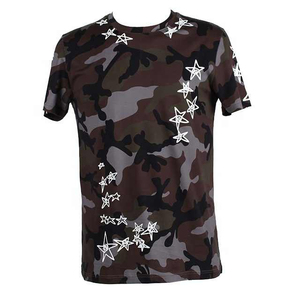 Camiseta Deportiva de Manga Corta para Hombre, Bordado Frontal, Jersey Ecológico de 400g, Secado Rápido, Corte Regular, Cuello en V, Verde, Negro, Blanco - Product Image 2
