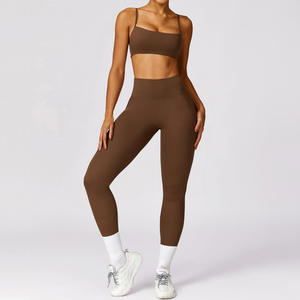 High Ranking Women <b>Winter</b> Deep Seamless Fleece Spandex Yoga Leggings High Waist Quick Dry Breathable Snagging Resistance Gym - Product Image 6