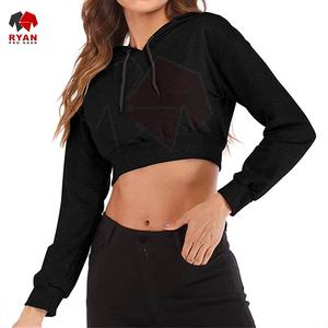 Sudaderas con Capucha para Mujer Ryan Pro Gear, Sudadera Corta Transpirable y Elegante, Color Personalizado, Tallas Grandes, Servicios OEM y ODM - Product Image 3