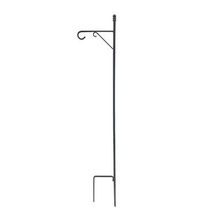 Piquet de jardin en fer forgé, ornement extérieur résistant aux intempéries, piquet de jardin rustique pour pelouse et cour - Product Image 1