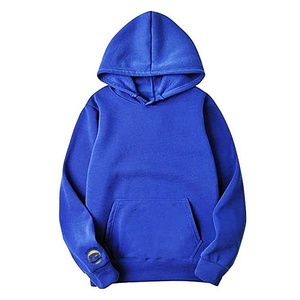 Sweat-shirt à capuche oversize pour homme Fly Fit, 100% coton molletonné, uni, streetwear décontracté, automne, logo sur le devant, 370g - Product Image 2