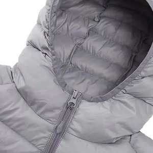 Chaqueta Corta Acolchada para Mujer, Personalizada de Fábrica, Abrigo de Invierno Cálido, Impermeable y Cortavientos, Chaqueta Acolchada con Burbujas, Ropa Exterior Aislante, Parka - Product Image 2