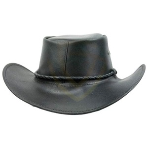 Chapeaux de cowboy en cuir sur mesure, style streetwear décontracté, broderie 3D de haute qualité, dernier design, pour adultes - Product Image 5