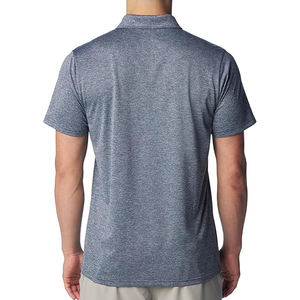 Chemises polo pour hommes de haute qualité, coupe classique, tissu en coton respirant, manches courtes et col classique, vêtements décontractés pour le bureau en été - Product Image 5