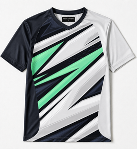 Camisetas de Algodón Unisex de Alta Calidad para Sublimación, al por Mayor, para Impresión de Logotipos Personalizados, con Tecnología de Absorción de Humedad - Product Image 3